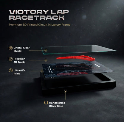 Grand Prix track layout 3D wall art
