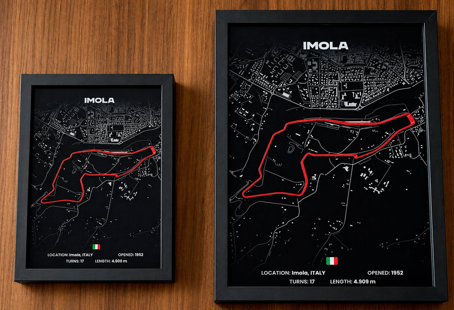Imola Track Arts A3-A4 size